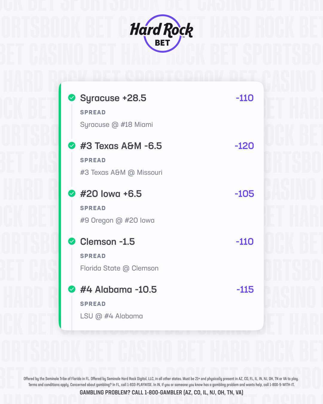 big cfb parlay 2
