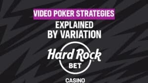 Video poker variations strategies