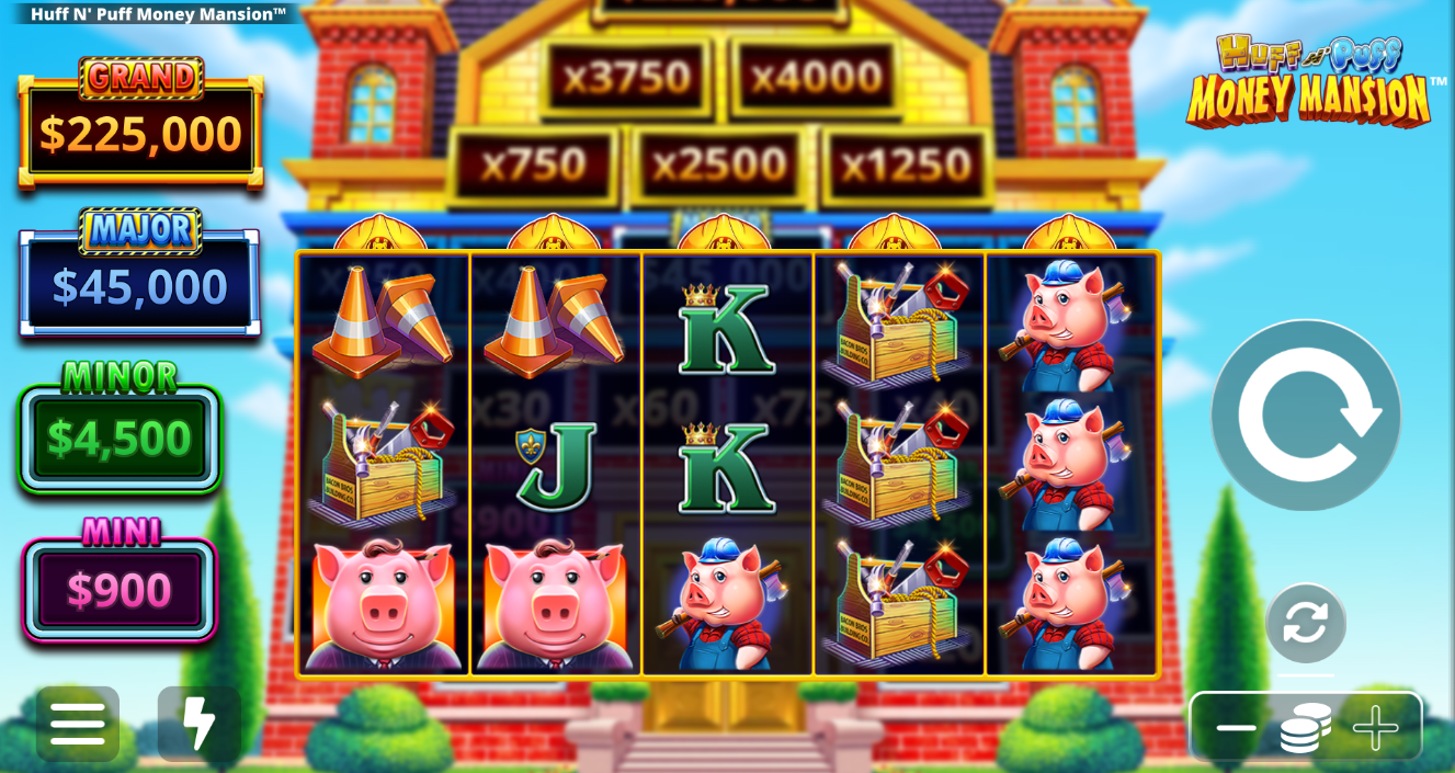 Huff N Puff Money Mansion