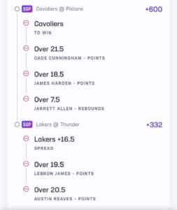 B Hen Parlay May 5