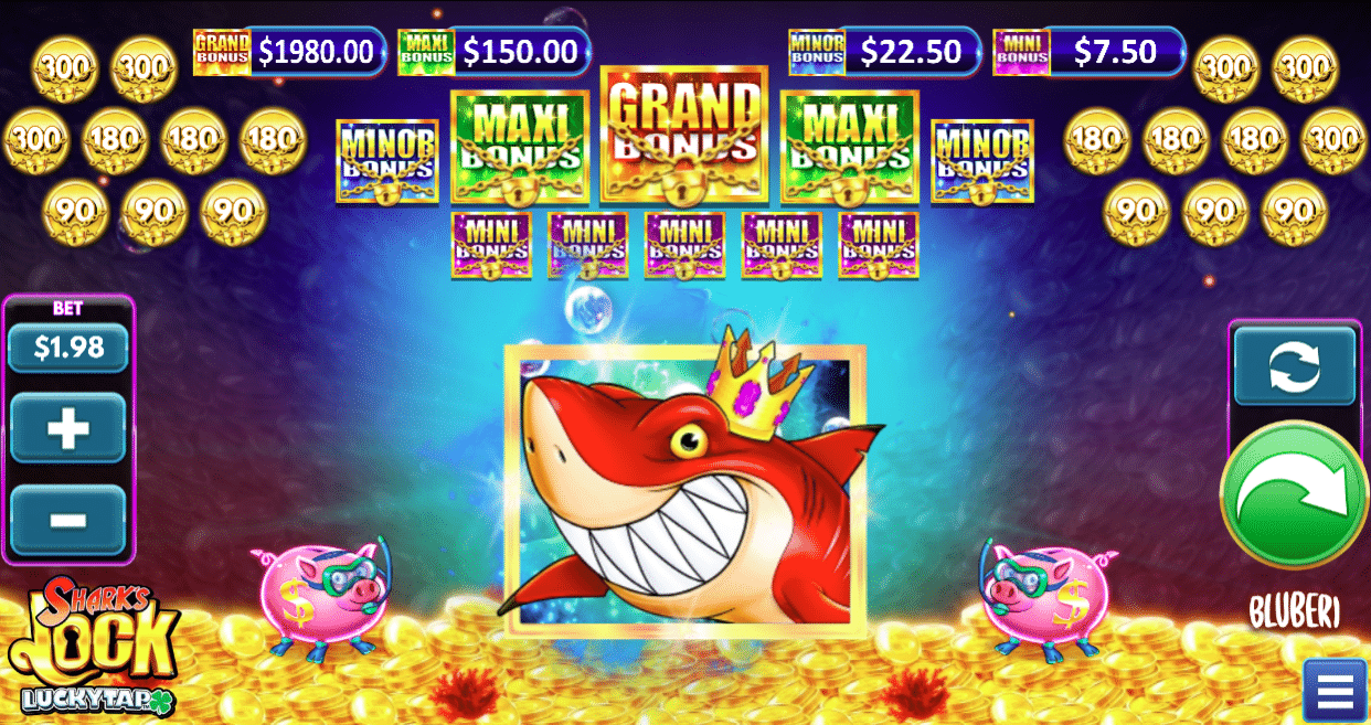 Sharks Lock LuckyTap