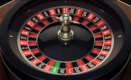 European roulette wheel